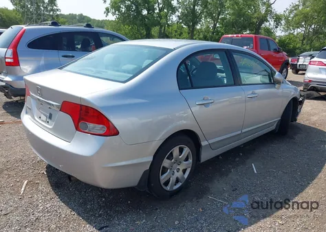 2010 Honda Civic Lx из США, поврежденный, VIN 2HGFA1F53AH329807